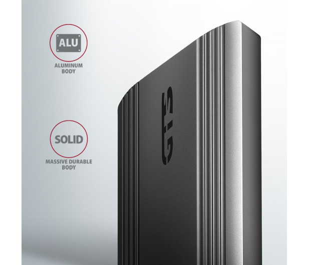 AXAGON EEM2-GTS2 Obudowa zewnętrzna aluminiowa bezśrubowa USB-C 3.2 Gen 2 M.2 NVMe & SATA SSD + USB-A - USB-C redukcja - 1353425 - zdjęcie 8